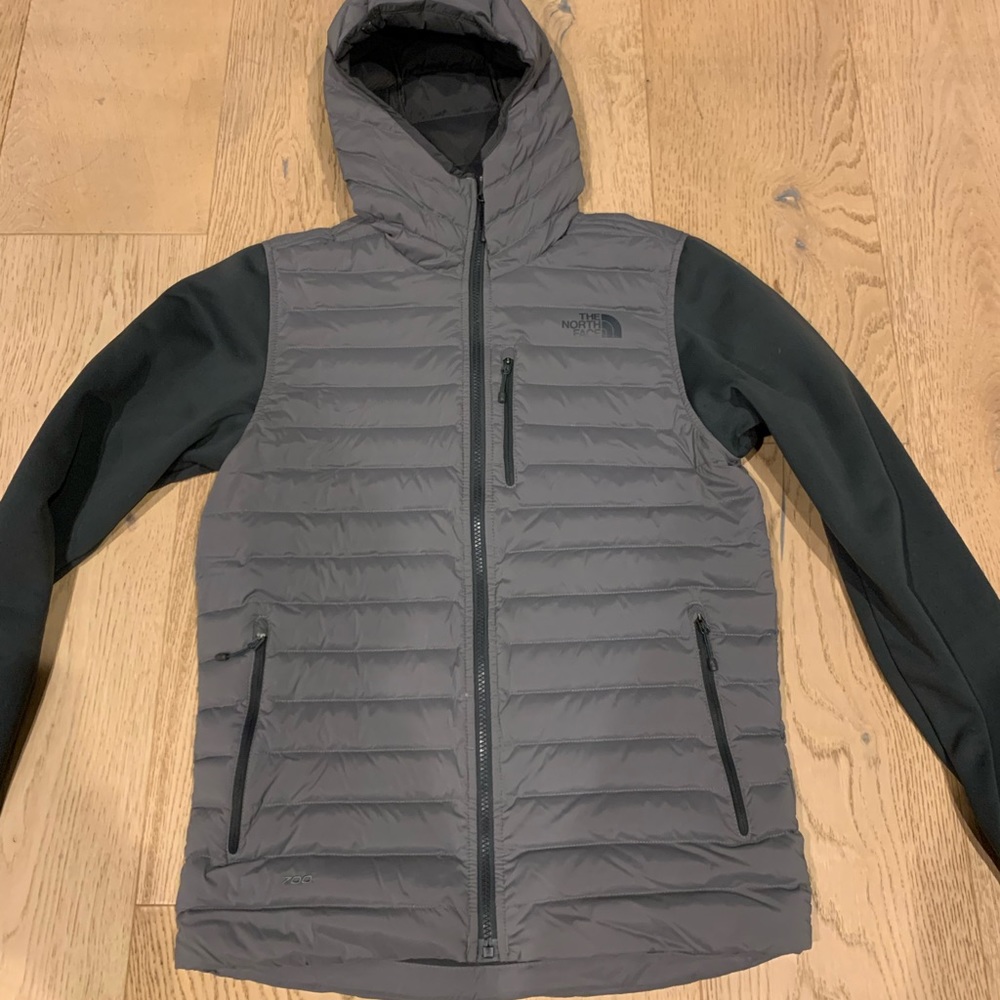The North Face down hoodie Men US Small